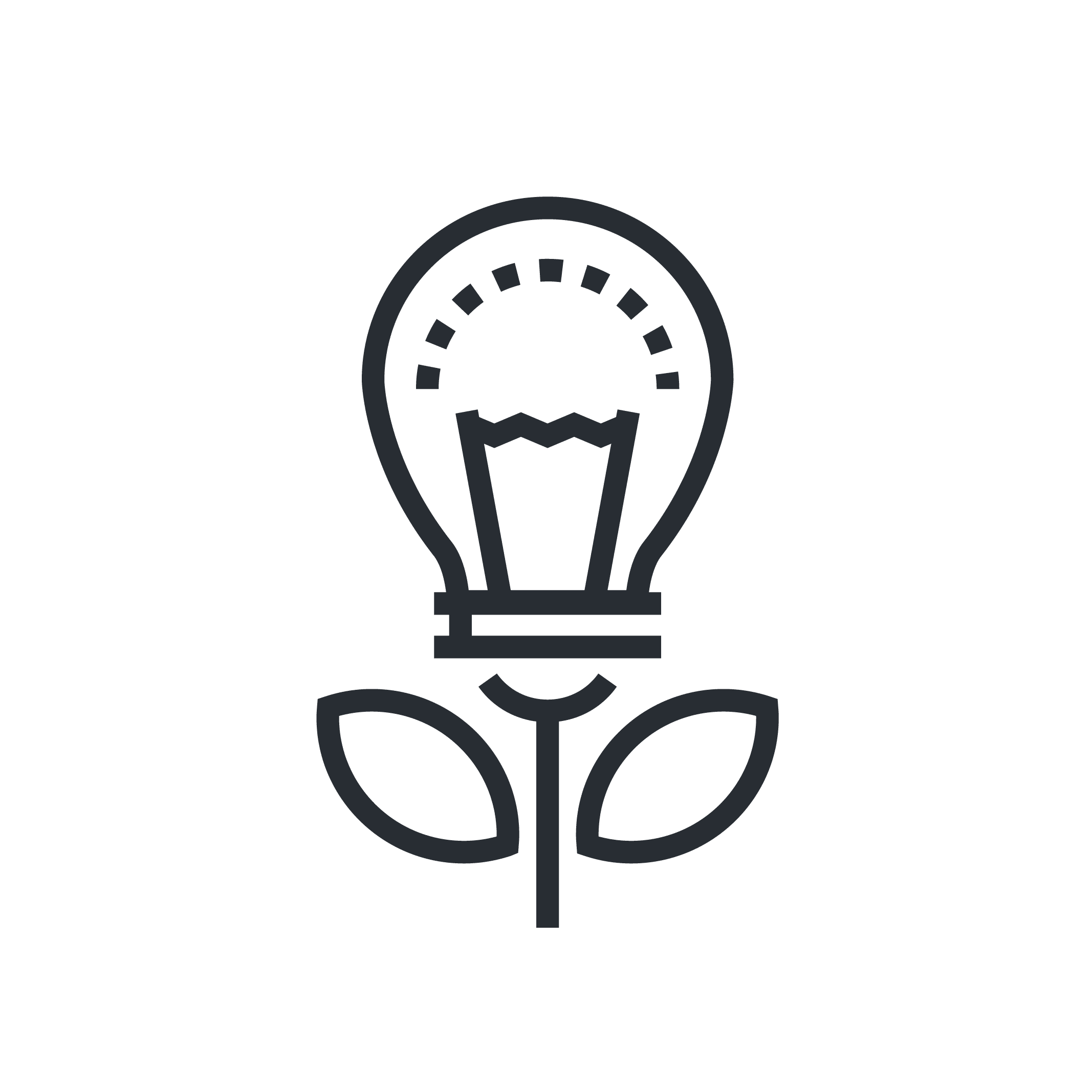 Icon Wachstum mit Betrieb