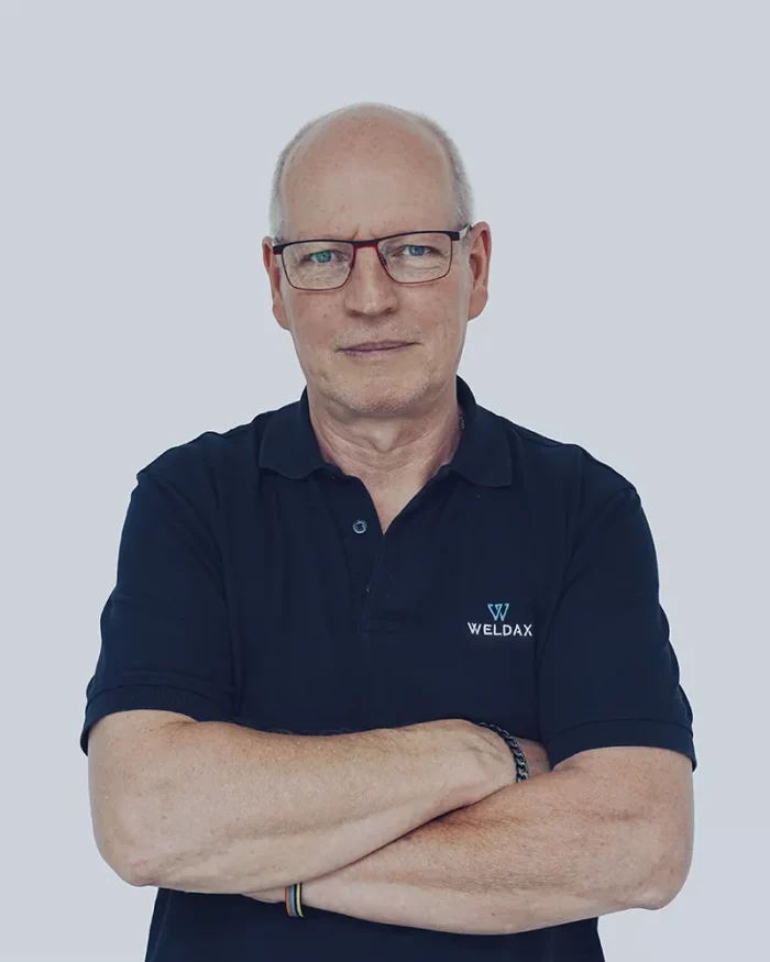 Eckhard Branscheid, Senior Chef und Vertrieb von WELDAX